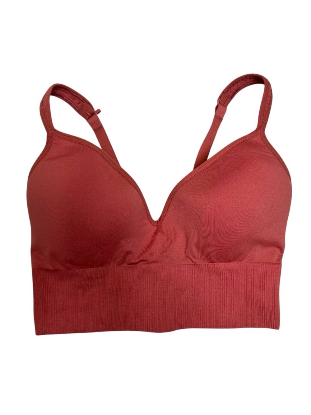 Athleta Embrace Athletic Ribbed Sports Bra